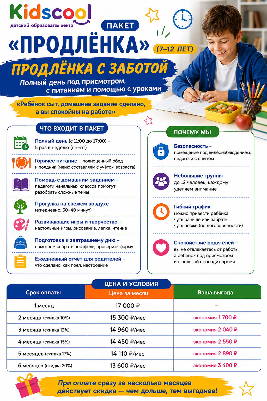 Пакет 7-12 лет